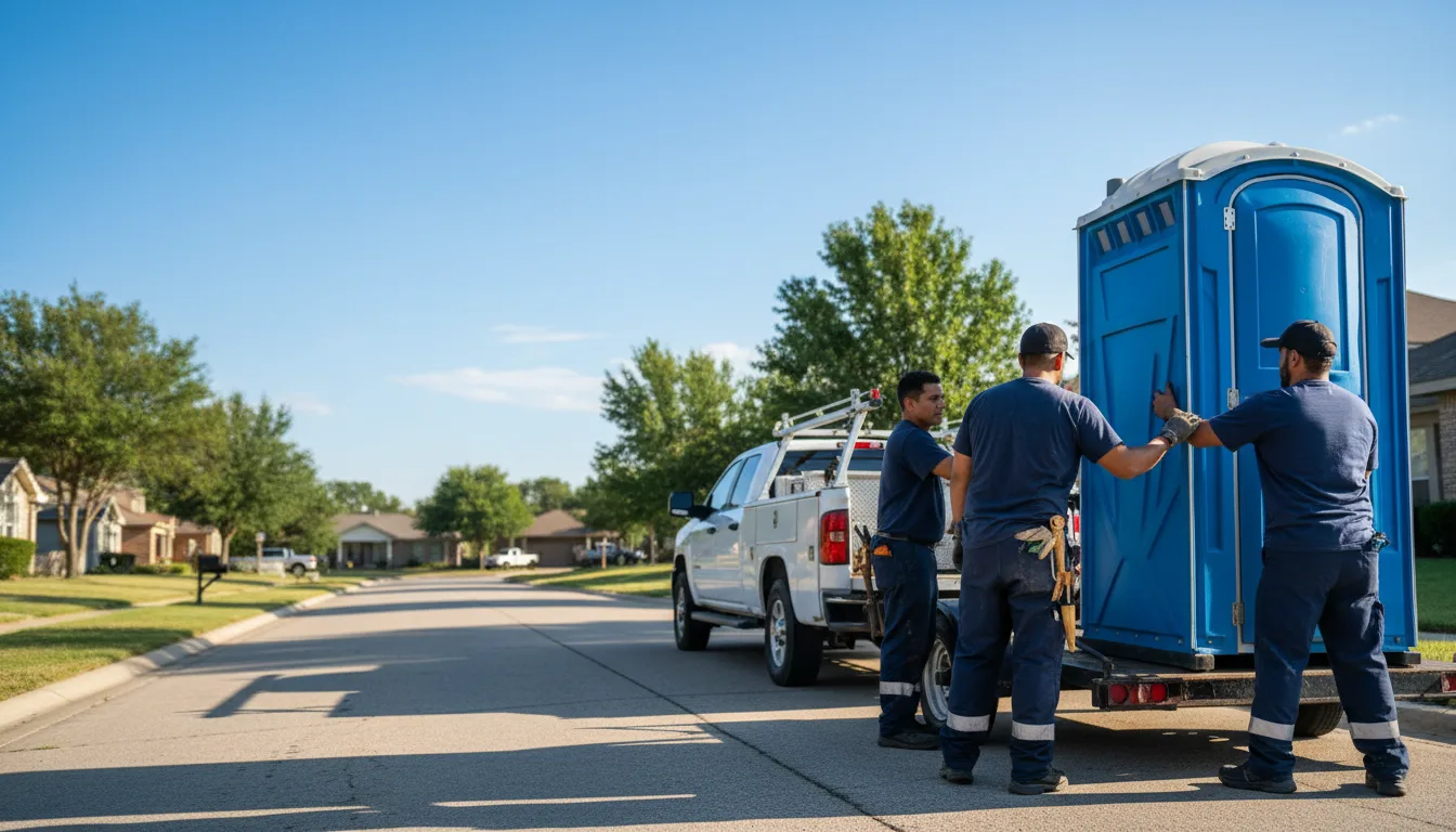 Portable Toilet Rental in Dardanelle, AR near me